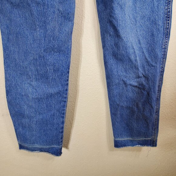 Vintage Blaze Blue Jeans Womens High Waisted Size 11/30.5 100% Cotton 90's Y2k - Picture 13 of 13